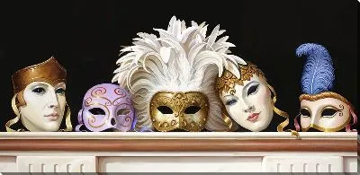 Постер Театральные и карнавальные маски