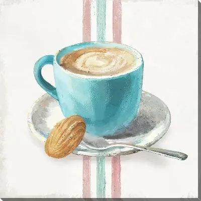 Капучино с печенькой