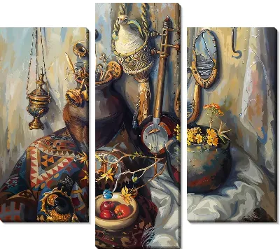 Модульная картина Набор шамана