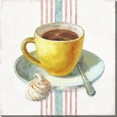 Картина маслом Кофе с зефиркой
