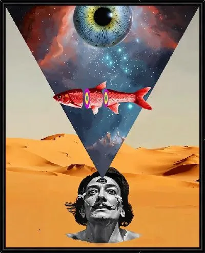 Картина Фантазии Дали