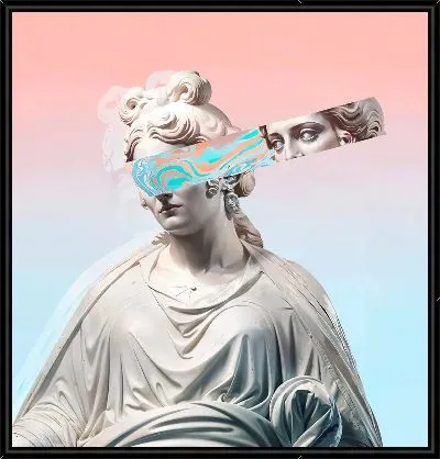 Вандал-статуя