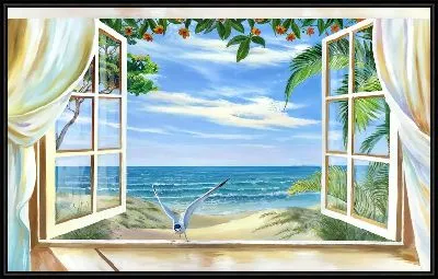 Картина Фальш-окно №3