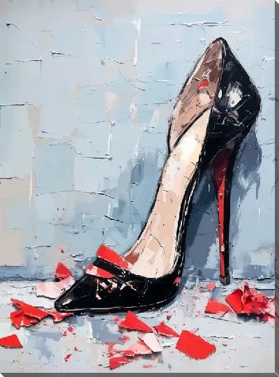 Картина маслом Туфли №10