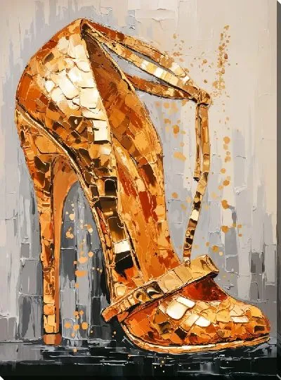 Картина маслом Туфли №13