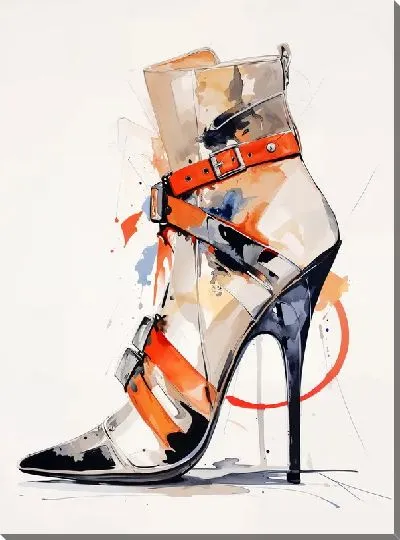 Картина маслом Туфли №14