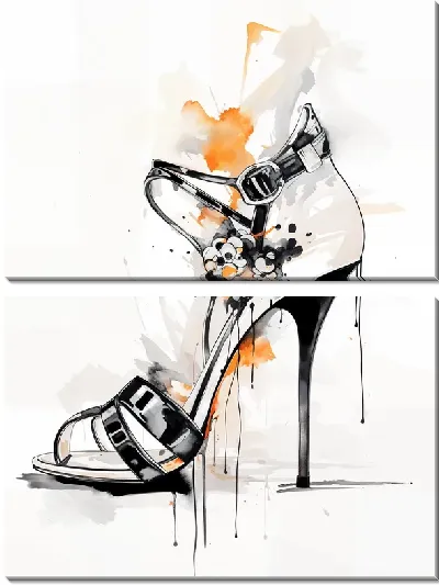 Модульная картина Туфли №22