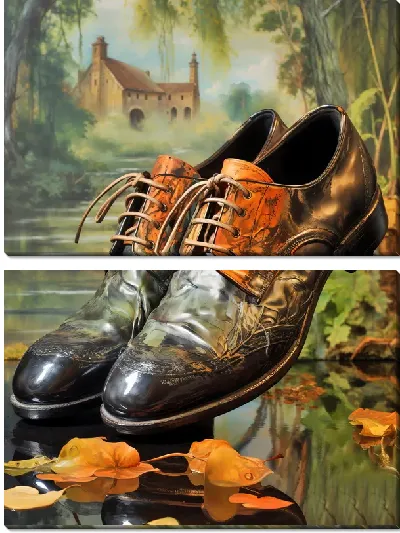 Модульная картина Мужские туфли №33