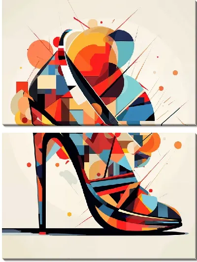 Модульная картина Туфли №35