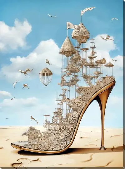 Картина маслом Туфли №38