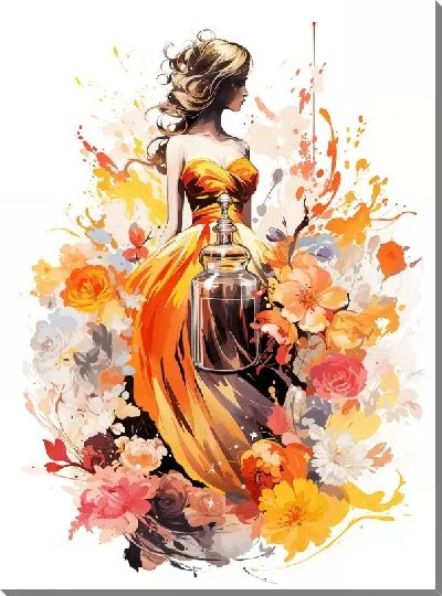 Картина маслом Духи №20