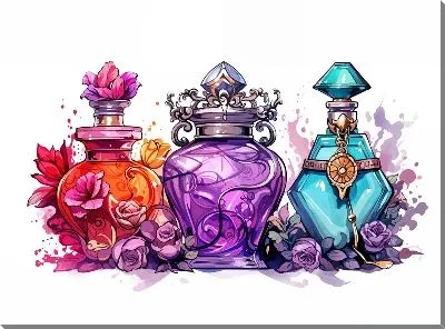 Картина маслом Духи №30