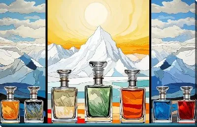 Картина маслом Духи №36