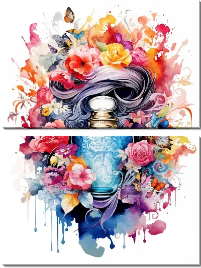 Модульная картина Парфюм №7