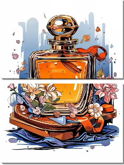 Модульная картина Парфюм №20