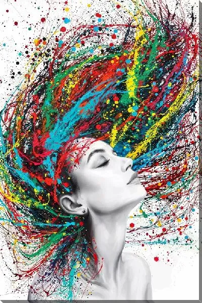 Постер Релакс арт-брызг