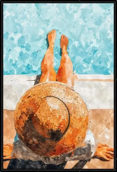 Картина Помочить ножки