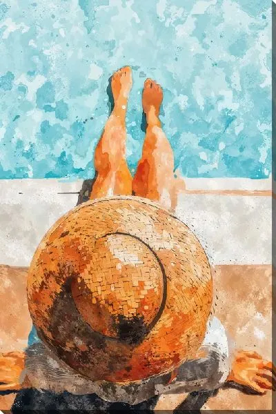 Постер Помочить ножки