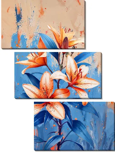Модульная картина Лилии №721