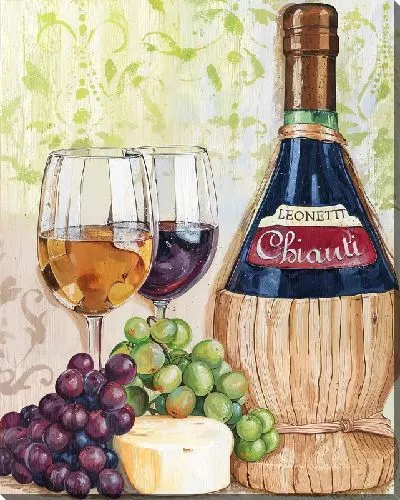 Постер Сыр и вино №2