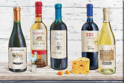 Постер Сыр и вино №6