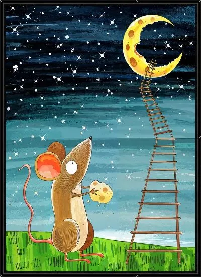 Картина Сыр и мышка