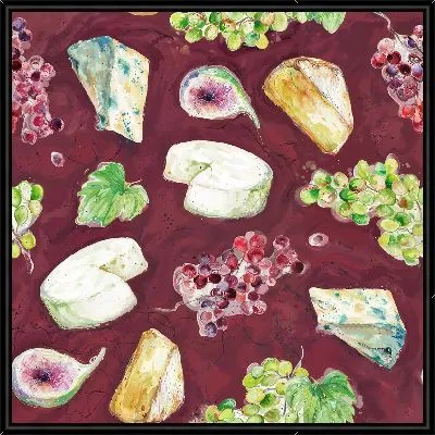 Картина Сыр и виноград №13