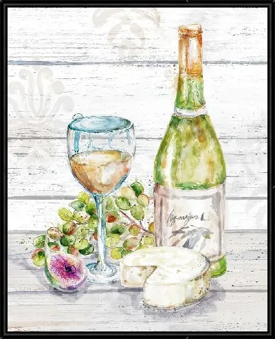 Картина Сыр и вино №16