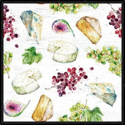Картина Сыр и виноград №17