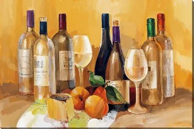 Постер Сыр и вино №20