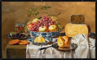 Картина Сыр и фрукты №22