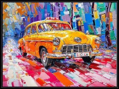 Картина Такси №21