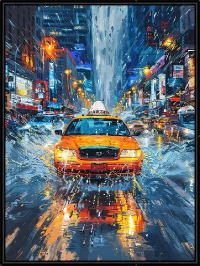 Картина Такси №41