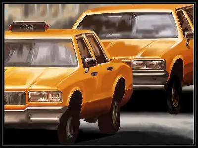 Картина Такси №9