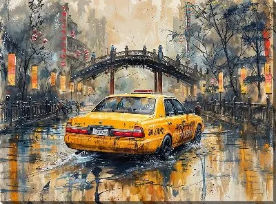 Постер Такси №23