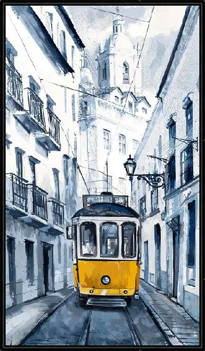 Картина Трамвай №51