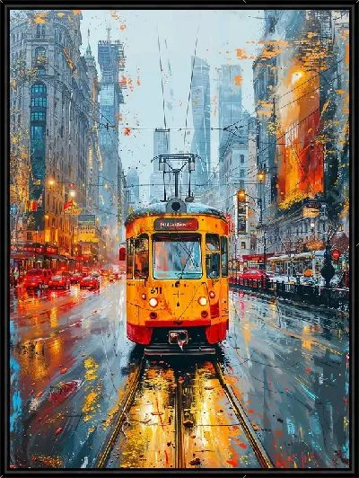 Картина Трамвай №71