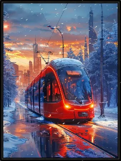 Картина Трамвай №121