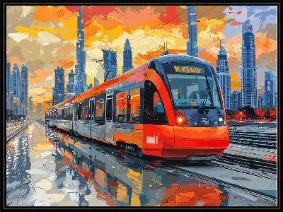 Картина Трамвай №13