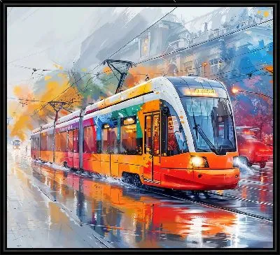 Картина Трамвай №14