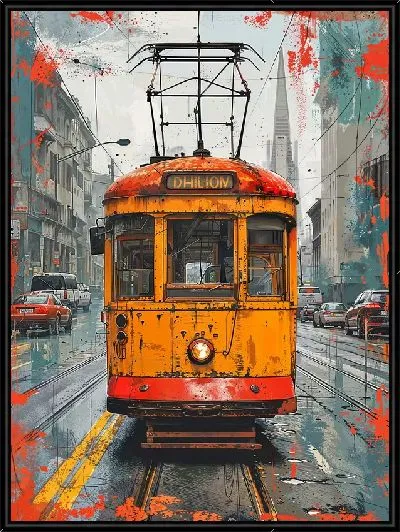 Картина Трамвай №18