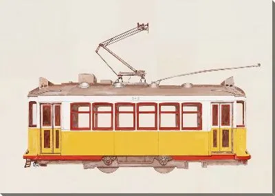 Картина маслом Трамвай №26