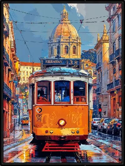 Картина Трамвай №27