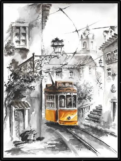 Картина Трамвай №33