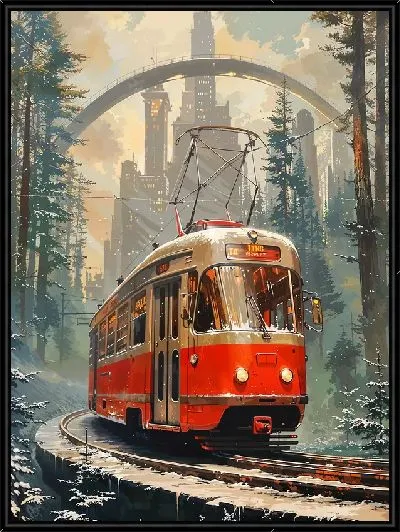 Картина Трамвай №39