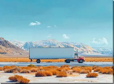 Картина маслом Грузовик №211