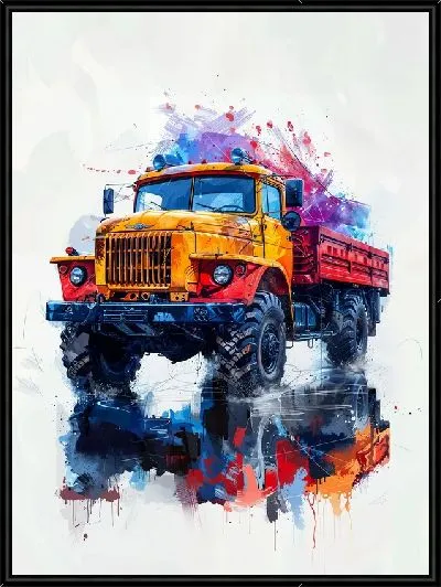 Картина Грузовик №121