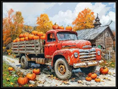 Картина Грузовик №291