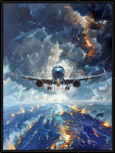 Картина Самолёт №1