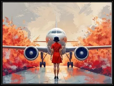 Картина Самолёт №811